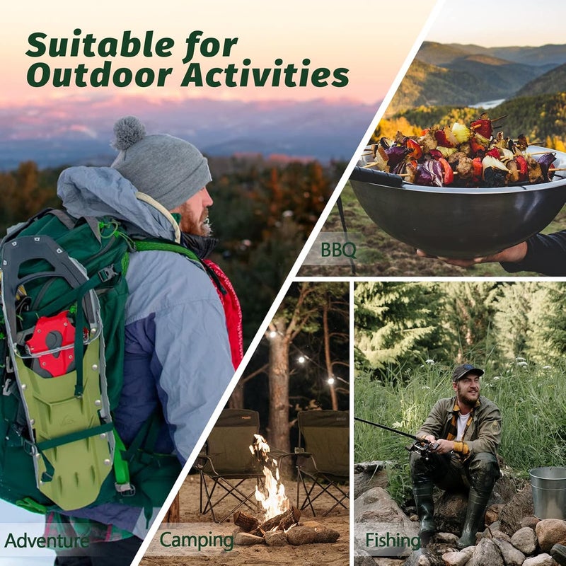 ROCOCO Hand Forged Meat Cleaver Sharp Butcher Knife for Meat Cutting Vegetable Cleaver with Sheath for Home Kitchen Outdoor Camping BBQ Father Mother Gift Idea Men - Image 4